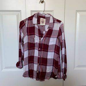 Target women’s flannel- SO brand